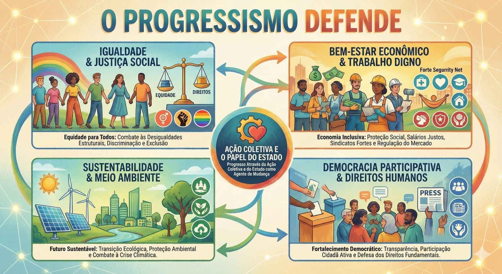 O que o progressismo defende